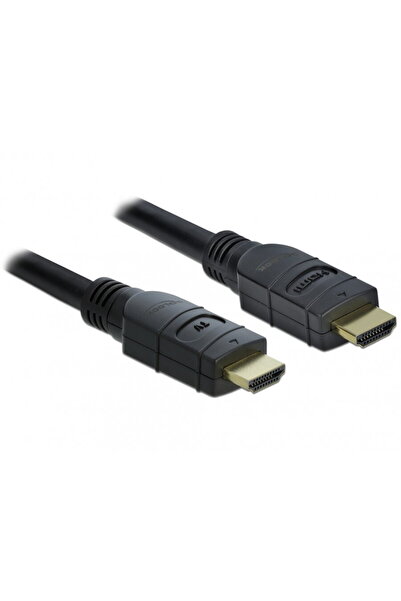 DELOCK Cablu activ HDMI 4K60Hz T-T 15m Negru, 85285