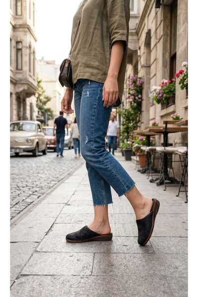 w white stars sports & wear Γυναικείες Σουέντ Παντόφλες Καθημερινής Χρήσης, Π...