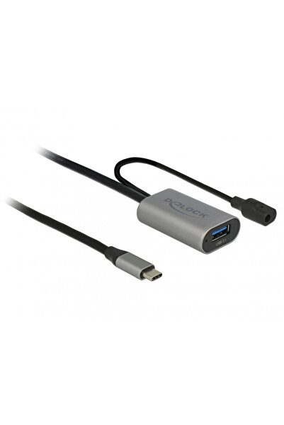 DELOCK Cablu activ USB 3.1-C Gen 1 la USB-A T-M 5m Negru, 85391