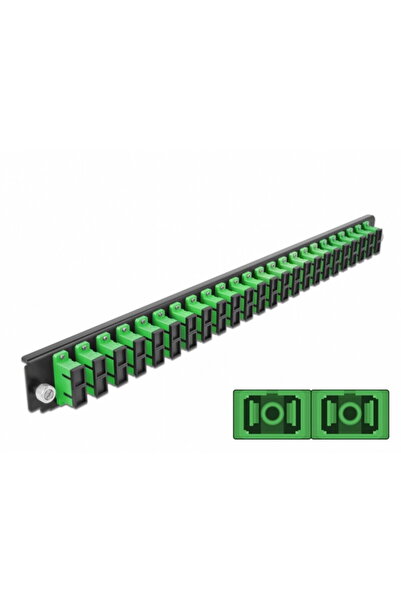 DELOCK Front panel connection 43364, 19" for 24-port SC Duplex OS2 enclosure,...