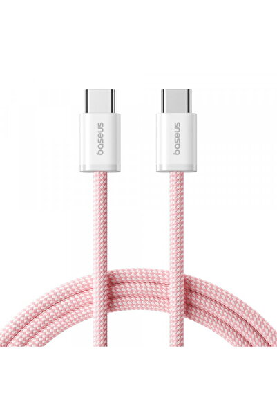 Baseus USB-C Data and Charging Cable - USB-C Dynamic 4 Series, 100W, 1m, Pink...