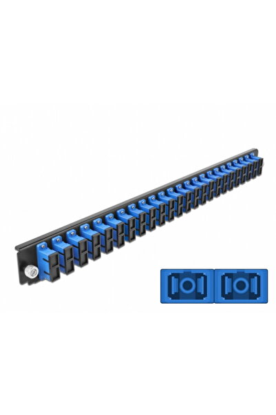 DELOCK Panoul frontal de legatura 43363, 19" pentru carcasa 24 porturi SC Dup...