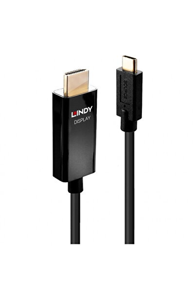 LİNDY Cablu USB-C la HDMI 4K@60Hz cu HDR T-T 1m, L43291