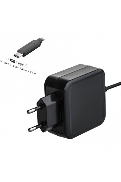 Akyga Incarcator notebook USB Type C 5-20V / 3-3.25A 65W 1.2m, AK-ND-70