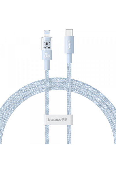 Baseus USB-C - Lightning Gem Data and Charging Cable, 20W, 2m, Blue P10373001...