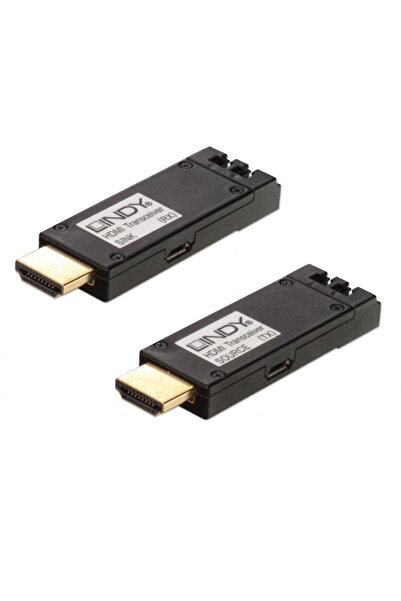 LİNDY HDMI Extender 4K@60Hz up to 300m via Fiber Optic, L38170