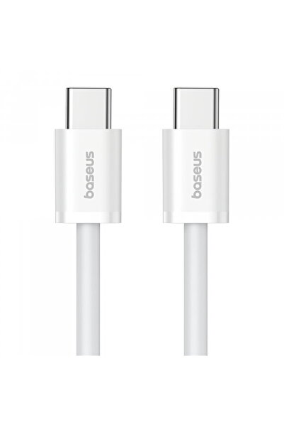 Baseus USB-C Data and Charging Cable - USB-C Superior Series 2, 100W, 1m, Whi...