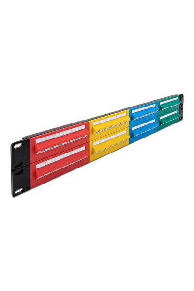 DELOCK Patch panel 19" 48 porturi Cat.5e 1U, 66881