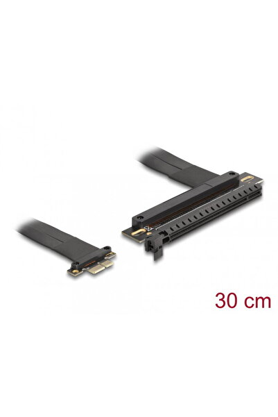 DELOCK Riser Card PCI Express 3.0 x1 la x16 + cablu 30cm, 81505
