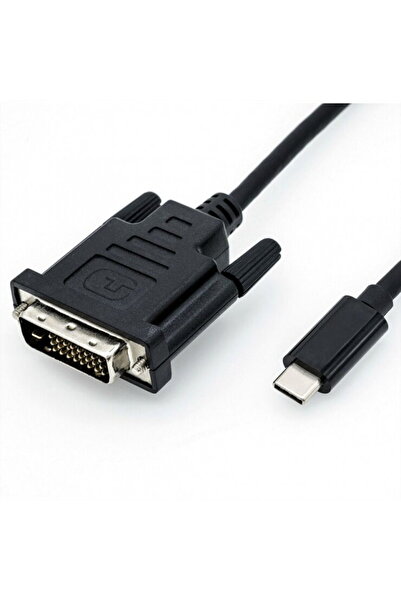 Roline Cablu USB tip C la DVI T-T 2m Negru, 11.04.5831