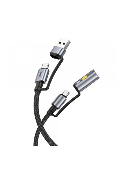 hoco. Data and Charging Cable USB-C / USB-A - USB-C / Electric Cigarette Ligh...