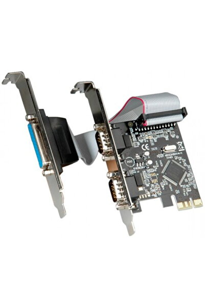 VALUE PCI Express la 2 x Serial RS232 + 1 x Paralel DB25, 15.99.2116