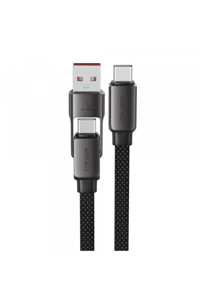 Acefast USB-C Data and Charging Cable - USB-A / USB-C C13-04, 60W, 1.2m, Black