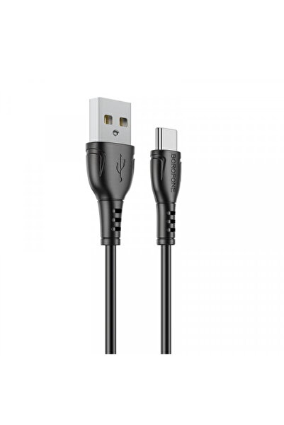 Borofone Cablu Date si Incarcare USB-A - USB-C, BX51 Triumph MP, 18W, 1m, Negru