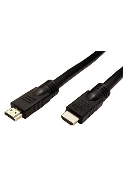 Roline Cablu HDMI UHD 4K activ cu repeater T-T Negru 10m, 14.01.3451