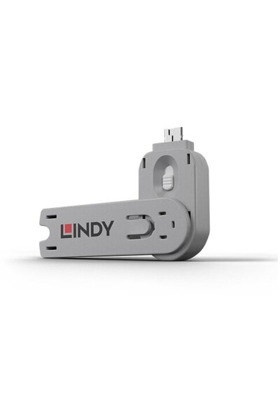LİNDY Cheie de blocare porturi USB tip A Lindy, alb