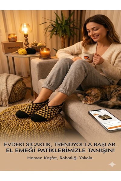 aryam butik Hand Knitted Mother's Handmade Booties / Slippers – Soft, Warm, H...