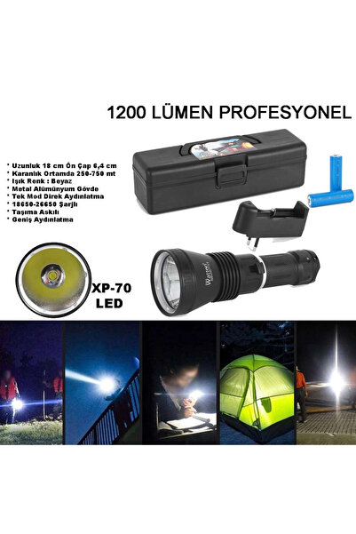 Epilons 4200 Lüm Fesyonel Şarjlı El Feri Wt-655