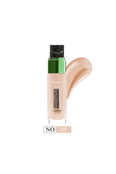 Kristin Christine Soft Touch Full Coverage Foundation - 05