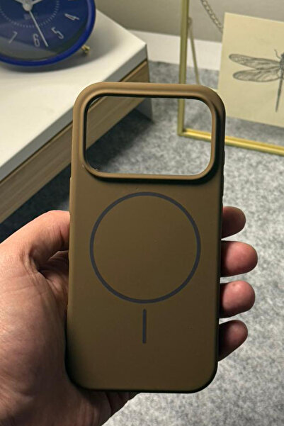 WANNA PROTECT Iphone 17 Pro Uyumlu Magsafe Destekli Kablosuz Renkli Silikon İ...