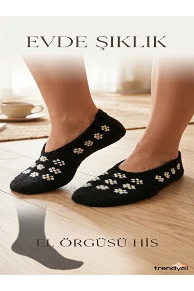 aryam butik Hand Knitted Mother's Handmade Booties / Slippers – Soft, Warm, H...