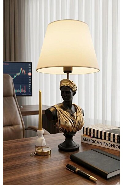 Mirsa Global Decorative Greek God Diana Model Lampshade Figurine