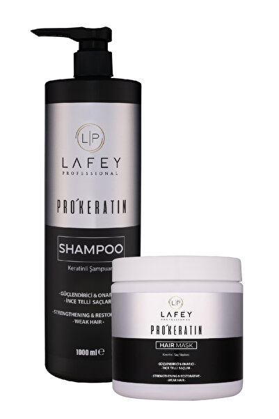 Lafey Professional PROKERATIN Keratin Destekli & Onarıcı Etkili Saç Şampuanı ...