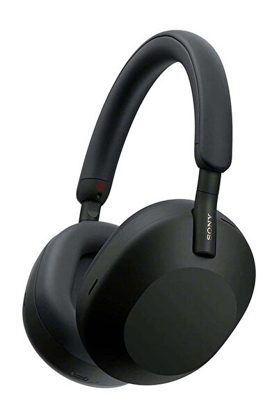 Sony سماعات رأس لاسلكية WH-1000XM5 مع خاصية إلغاء الضوضاء - أسود