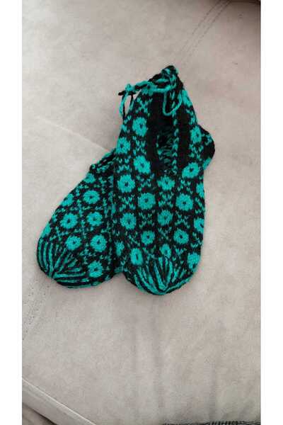 aryam butik Hand Knitted Mother's Handmade Booties / Slippers – Soft, Warm, H...