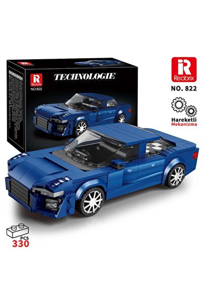REOBRIX Creator 822 Audi A6 Spor Araba Yaratıcı Yapı Blok Seti Building Block...