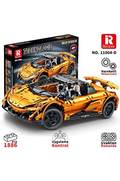 REOBRIX Technic 11004-D 1/10 McLaren 675LT Spider Araba Kumanda&Motorlu Yarat...