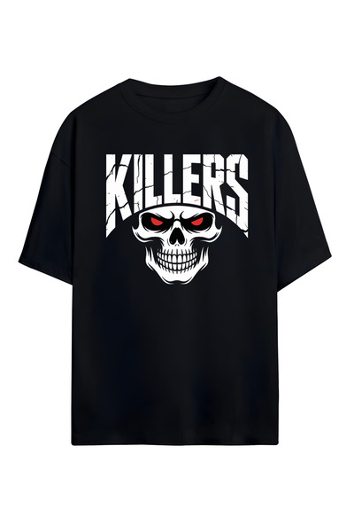 STİL-X Μπλουζάκι Killers με στάμπα, Unisex, 100% βαμβακερό, Oversize