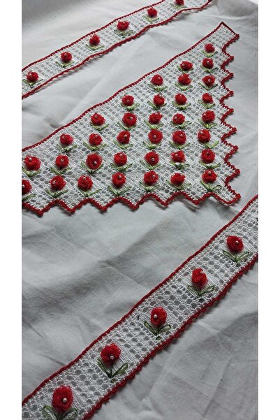 Papatyam Towel Edge /50 Centimeters Wide/ Handcrafted /Ribbon Work/ Towel Edge//