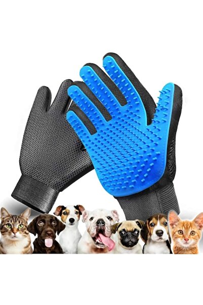 Fish & Paws Mănușă de Îngrijire Animale 2in1 -Perie pentru Câini și Pisici, Î...