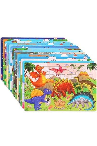 Twisoo 30-Piece Animal Wooden Jigsaw Puzzle