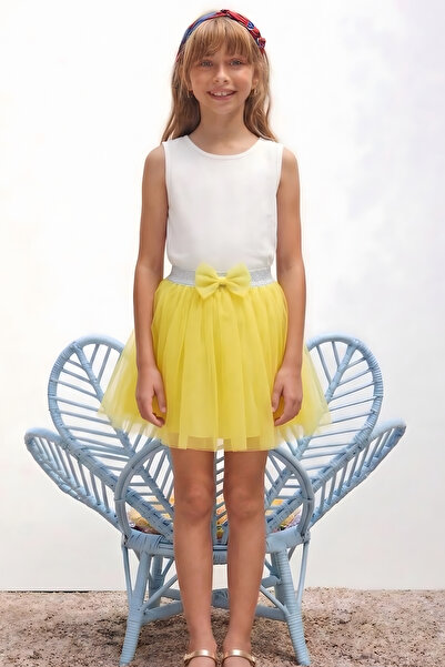 ESİLA KİDS Fusta pentru fete Fusta tutu Culoare galbena