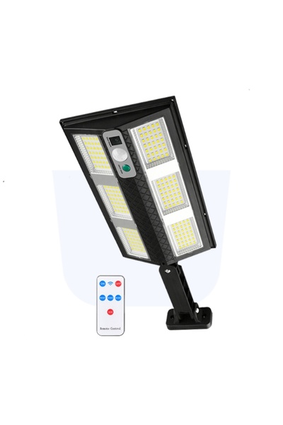 Generic كشاف طاقة شمسية ذكي بـ 6 عدسات COB | إضاءة قوية، مستشعر حركة ومقاوم ل...