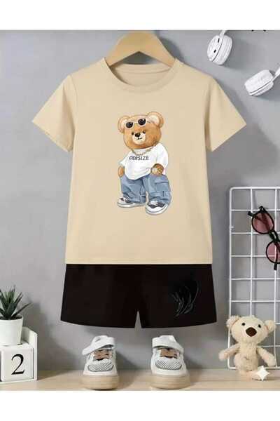 Nice Clothes ΚΑΛΟΚΑΙΡΙΝΟ ΠΑΙΔΙΚΟ ΜΠΛΟΥΖΑΚΙ ΚΑΙ ΣΟΡΤΣ UNISEX (ΜΕ ΣΤΑΜΠΑ ΑΡΚΟΥΔ...