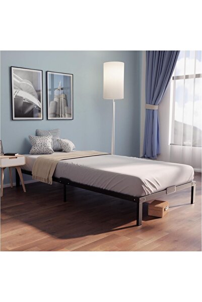 details Dreamzie Metal Bed Frame, 90 x 190 cm, sturdy construction, height 35...