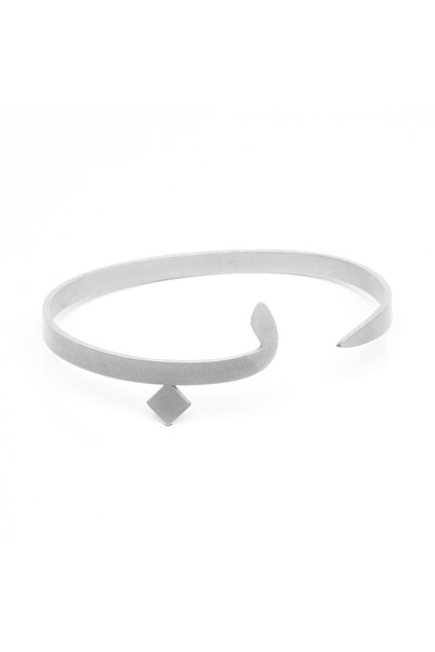 HUROOFY Letter B Bracelet in Silver Color