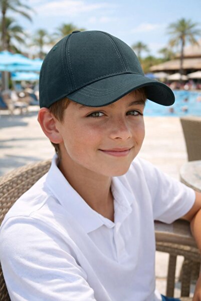 BALIENTE Șapcă ajustabilă din bumbac smarald pentru băieți