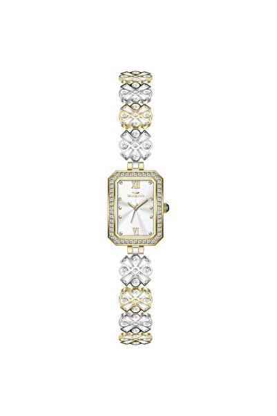 marblino Marbleeno Gold Women's Watch Luxury Stainless Steel Rhinestone Watch