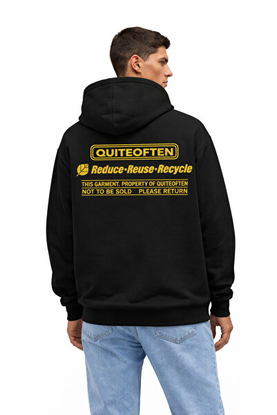 CAMBLYS هودي سويت شيرت للجنسين من QUİTEOFTENN مطبوع عليه نص، مقاس كبير، مصنوع...