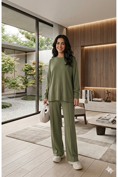 BEYAZTOPTAN Women's Ultra Soft Modal Cotton Side Snap Detail Elastic Waist Co...