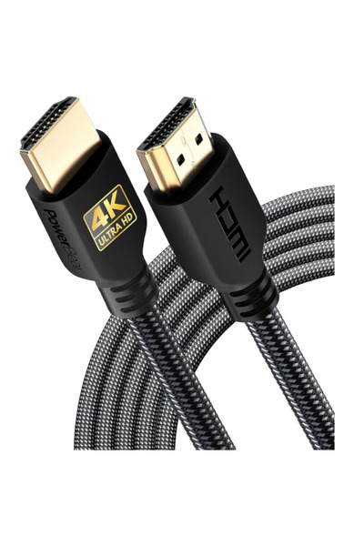 details PowerBear HDMI Cable, 15 meters, 4K@60Hz, Ultra HD, High Speed, Braid...