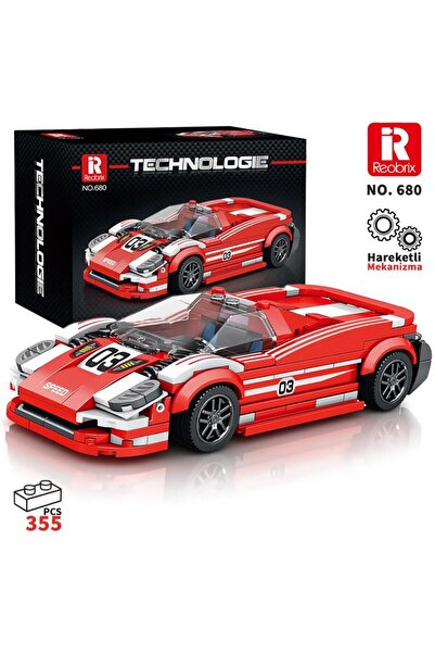 REOBRIX Creator 680 Porsche 917 Living Legend Spor Araba Yaratıcı Yapı Blok S...