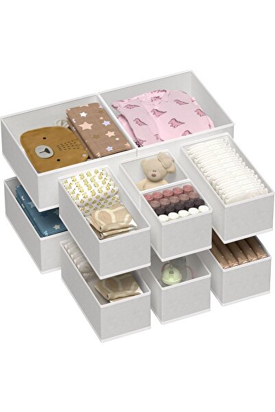 Generic Vtopmart 12Pack Drawer Organizer Bins for Clothes, Foldable Fabric Cl...