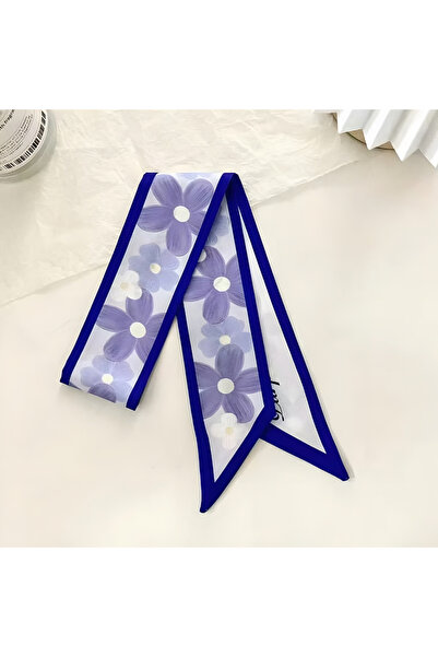 MAHLA Design Scarf - Thin Neck Shawl - Bag Accessory - 84cm