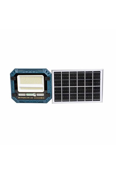 FOXMAG24 Προβολέας LED ηλιακής ενέργειας, 200W, ξεχωριστό πάνελ, με τηλεχειρι...