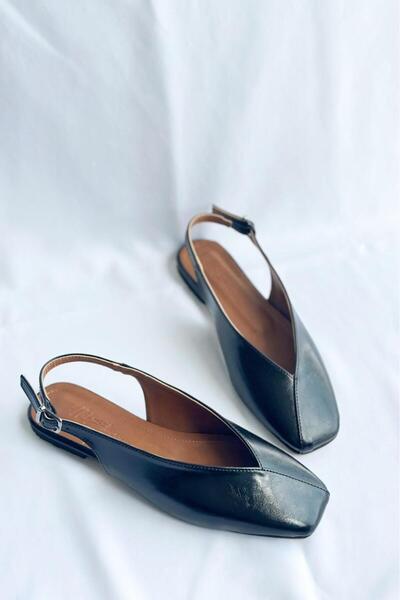 BeBeQ Store Γυναικεία παπούτσια Modegas Μαύρα με λεπτομέρεια ανοιχτής πόρπης ...